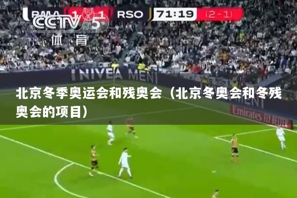 北京冬季奥运会和残奥会（北京冬奥会和冬残奥会的项目）