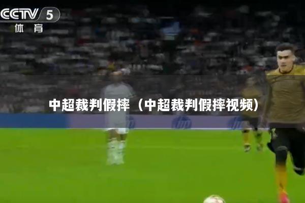 中超裁判假摔（中超裁判假摔视频）